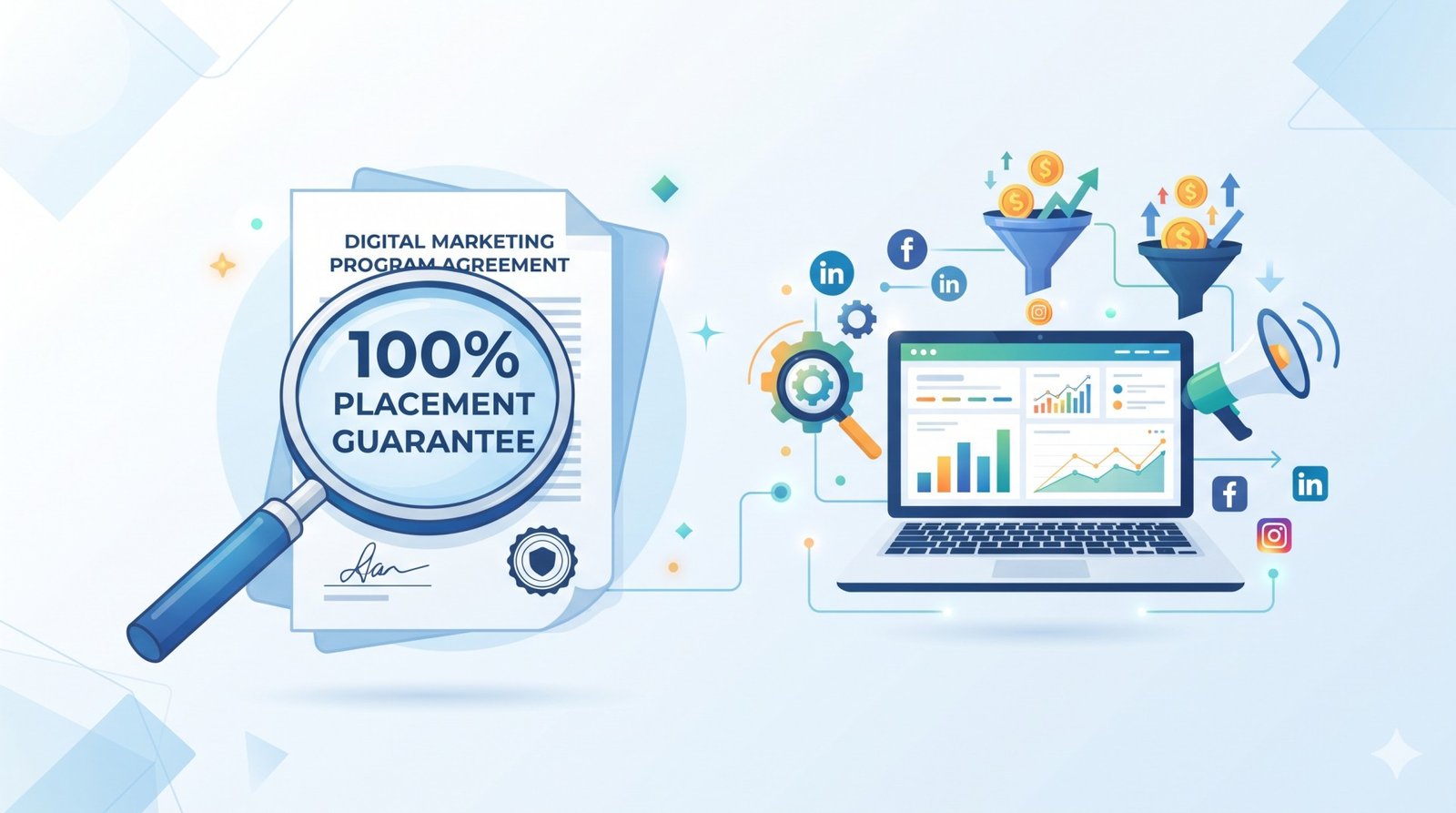 100% Placement Guarantee in Digital Marketing Courses: The Reality Behind the Promise
